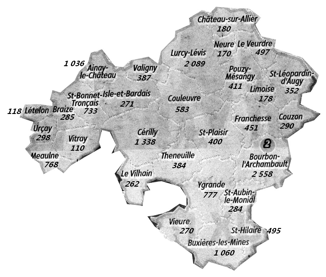 carte du canton et habitants 2